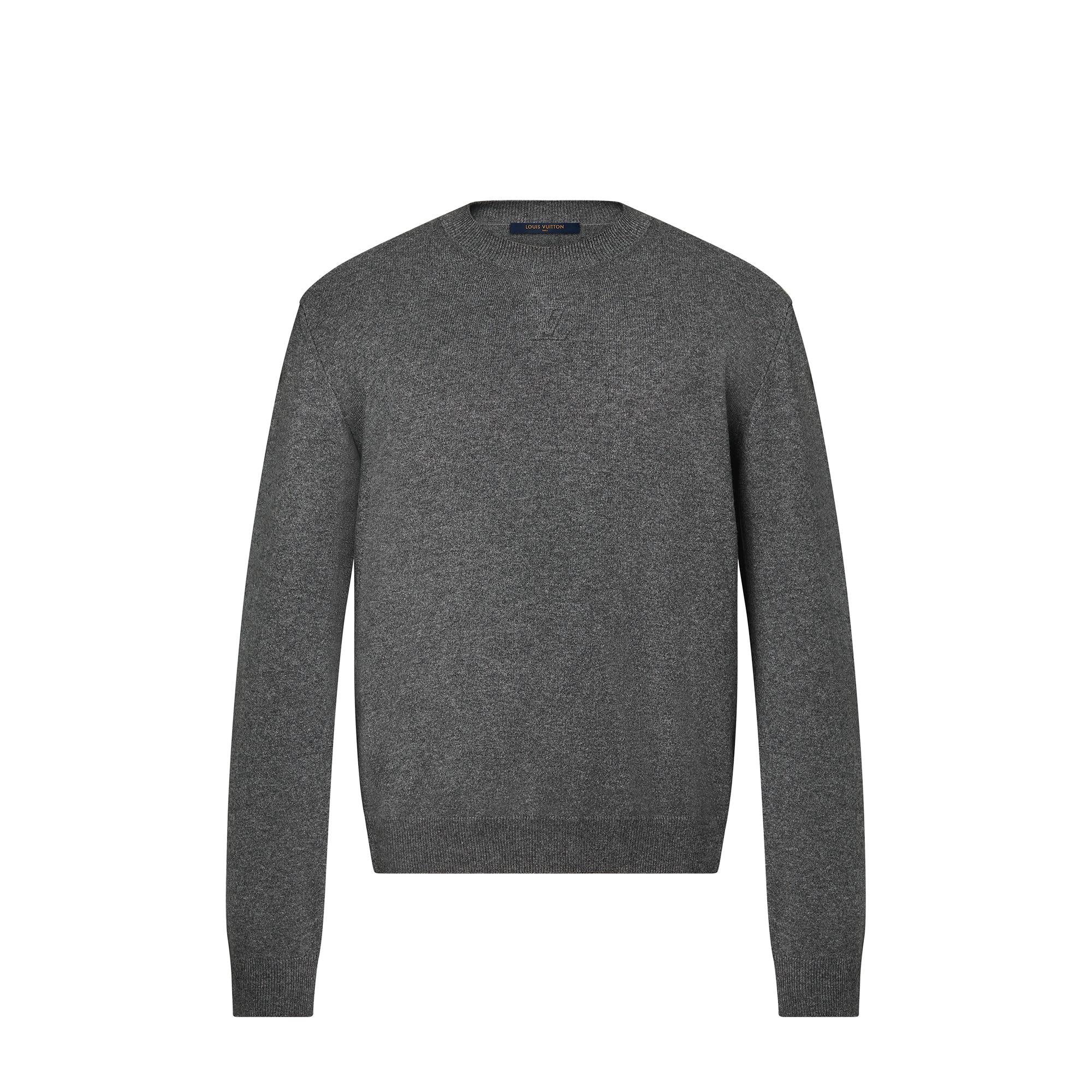 Embossed Cashmere Crewneck - Women - Ready-to-Wear | LOUIS VUITTON ®